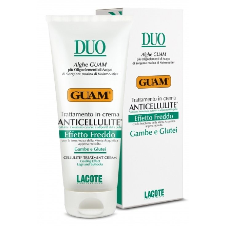 Guam Duo Crema Anticellulite Effetto Freddo Gambe Glutei - 200ml