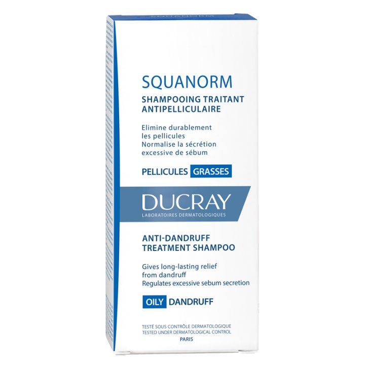 Ducray Squanorm Shampoo Anti Forfora Grassa 200 ml