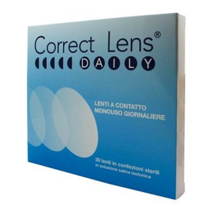 CORRECT LENS DAILY LENTI CONTATTO MONOUSO GIORNALIERE 1,75 30 PEZZI