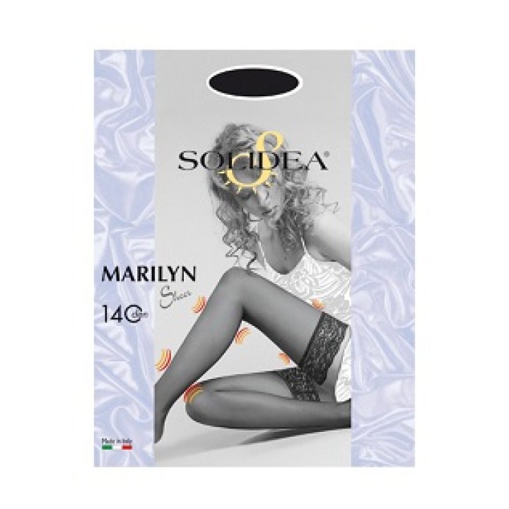 MARILYN 140 SHEER CALZA AUTOREGGENTE CAMMELLO 3