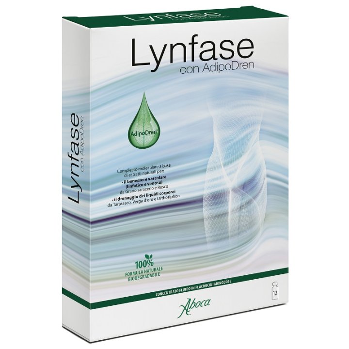 LYNFASE FITOMAGRA 12 FLACONCINI 15 G