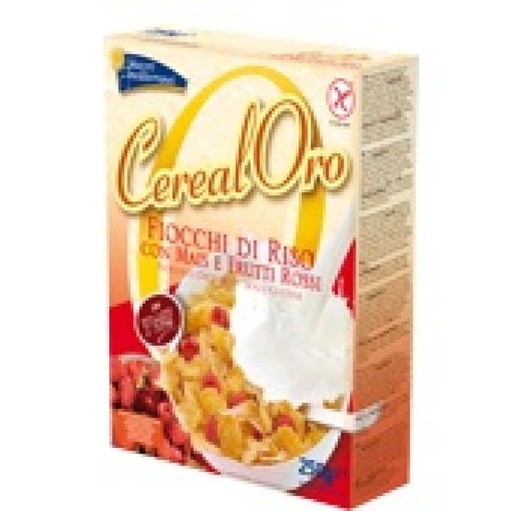 PIACERI MEDITERRANEI CEREALORO FIOCCHI DI RISO CON MAIS E FRUTTI ROSSI 250 G