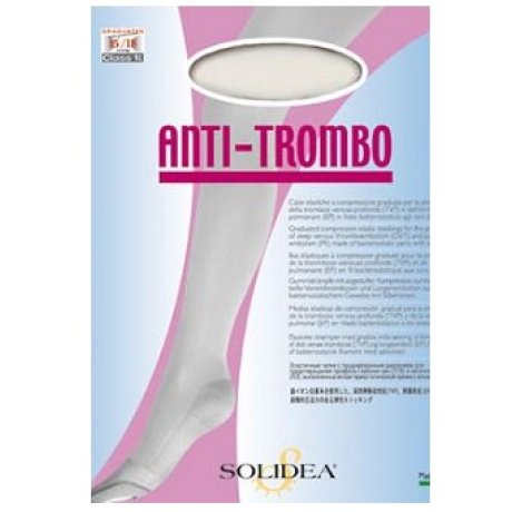 Solidea calze a compressione graduata antitrombo - colore bianco taglia M