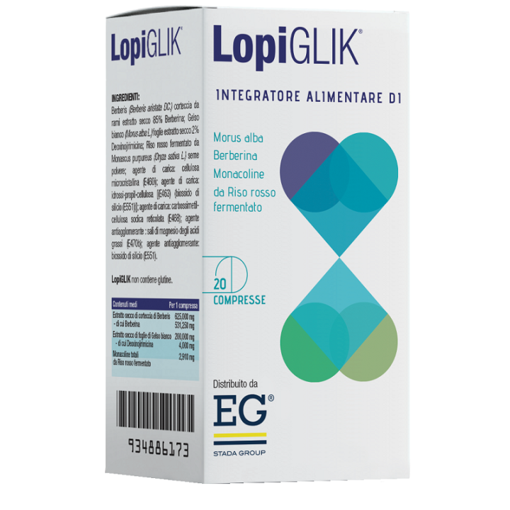 LOPIGLIK TUBO 20 COMPRESSE 1,15 G