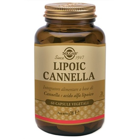 LIPOIC CANNELLA 60 CAPSULE VEGETALI FLACONE 28 G