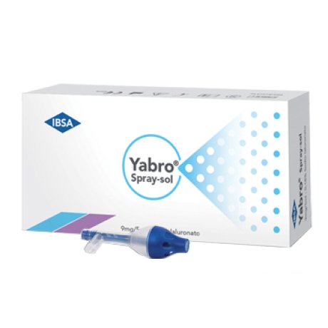 YABRO SPRAY-SOL 10 FIALE 5 ML SODIO IALURONATO 0,18%