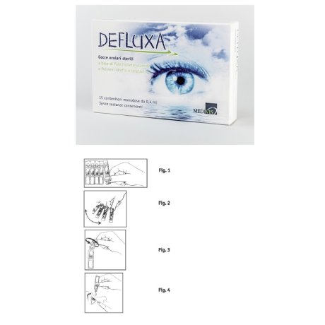 DEFLUXA CCE OCULARI 15 CONTENITORI MONODOSE DA 0,4 ML