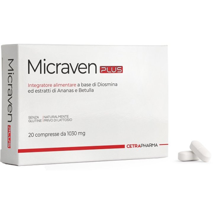 MICRAVEN PLUS 20 COMPRESSE DA 1030 MG