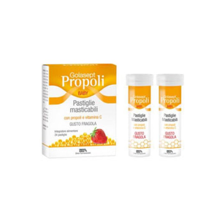 LASEPT PROPOLI BABY 24 COMPRESSE MASTICABILI FRALA