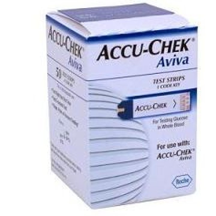 STRISCE MISURAZIONE GLICEMIA ACCU-CHEK AVIVA BRK RETAIL 50 PEZZI