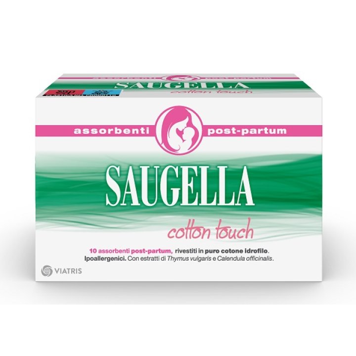 SAUGELLA COTTON TOUCH ASSORBENTI POSTPARTUM