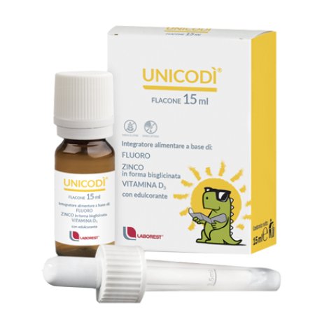 UNICODI\' 15 ML FLUORO ZINCO VITAMINA D3