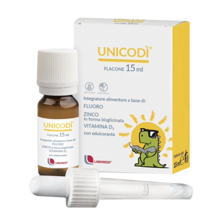 UNICODI\' 15 ML FLUORO ZINCO VITAMINA D3