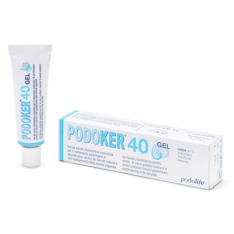 PODOKER 40 GEL AZIONE CHERATOLITICA TUBO DA 30 ML CON APPLICATORE