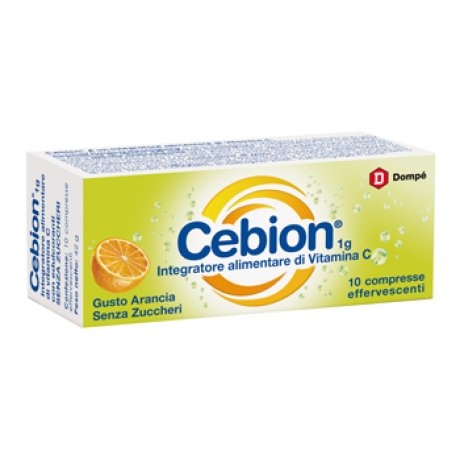 CEBION EFFERVESCENTE VIT C SENZA ZUCCHERO 10 COMPRESSE