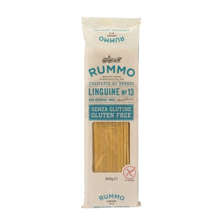 RUMMO LINGUINE N13 DI RISO INTEGRALE E MAIS 400 G