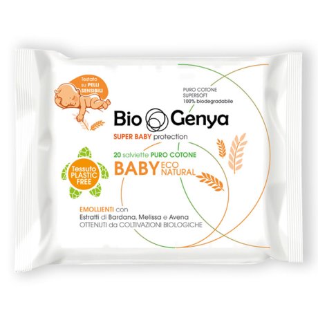 BIOGENYA SALVIETTINA BABY COTONE 20 PEZZI