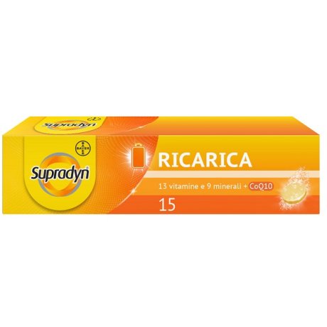 Supradyn Ricarica Integratore Alimentare per supportare le Difese Immunitarie - 15 compresse effervescenti