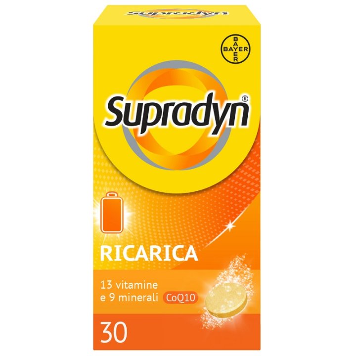 Supradyn ricarica - 30 compresse effervescenti