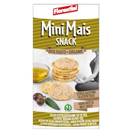 BIO MINI SNACK GALLETTE DI MAIS ALL\'OLIO EXTRAVERGINE D\'OLIVA 50 G