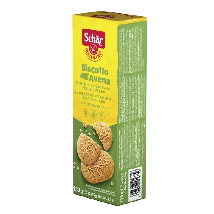 SCHAR BISCOTTI ALL\'AVENA 130 G