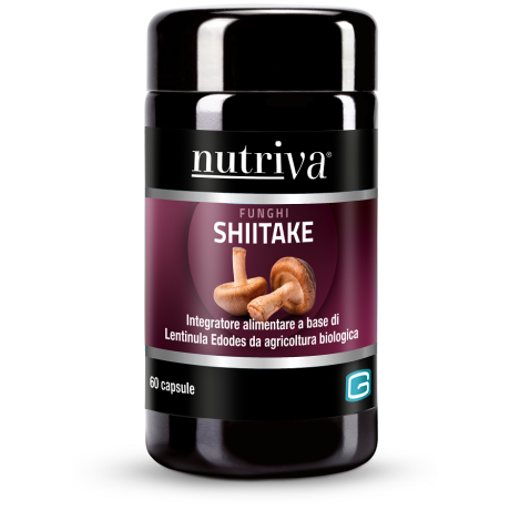 NUTRIVA SHITAKE 60CPS VEG