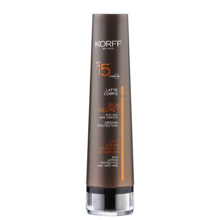 KORFF SUN SECR LATTE SPF15 100ML