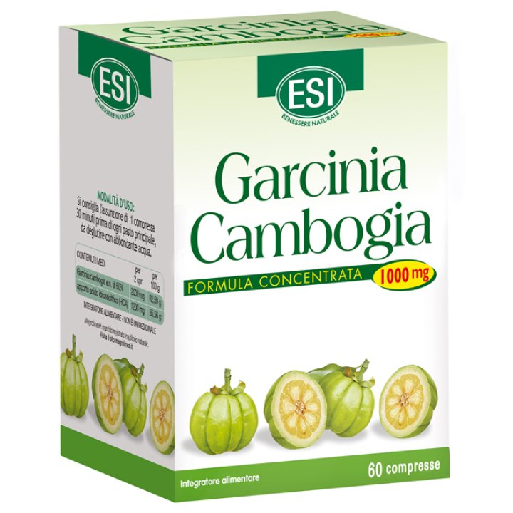 GARCINIA CAMBOGIA 1000 MG 60 COMPRESSE