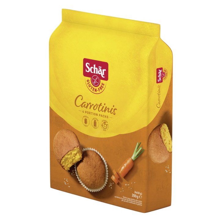 SCHAR CARROTINIS MERENDINE 4 X 50 G