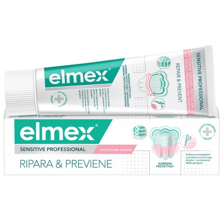 DENTIFRICIO ELMEX SENSITIVE RIPARA & PREVIENE 75 ML