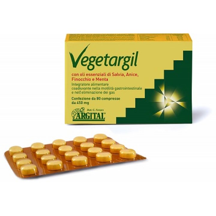 VEGETARGIL 80 COMPRESSE VEGETARGIL 80 COMPRESSE