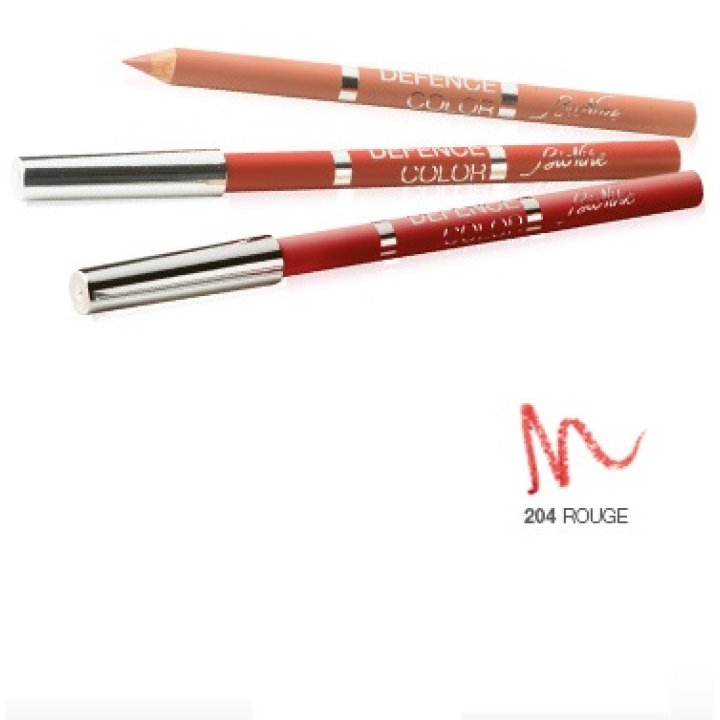 DEFENCE COLOR BIONIKE MATITA LABBRA LIP DESIGN 204 ROUGE