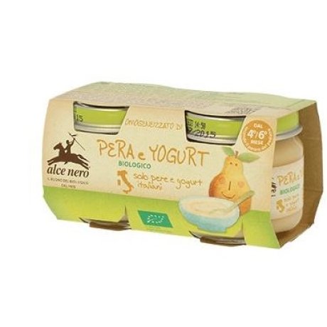 OMOGENEIZZATO PERA E YOGURT BABY FOOD BIO 2 X 80 G