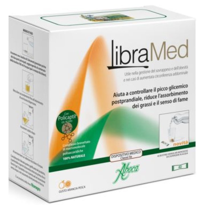 LIBRAMED FITOMAGRA 40 BUSTINE GRANULARI DA 2,35 G