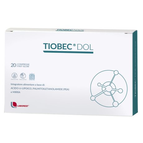 TIOBEC DOL 20 COMPRESSE DA 1455 MG