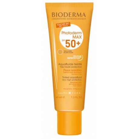 PHOTODERM MAX AQUAFLUIDE TINTED NP FLUIDO SOLARE SPF 50+ UVA 26 40 ML PHOTODERM MAX AQUAFLUIDE TINTED NP FLUIDO SOLARE SPF 50+ UVA 26 40 ML