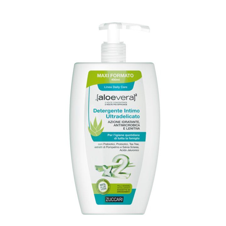 ALOEVERA2 DETERGENTE INTIMO ULTRADELICATO 400 ML