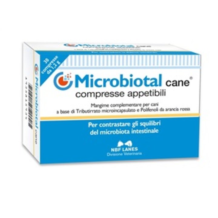 MICROBIOTAL CANE BLISTER 30 COMPRESSE APPETIBILI