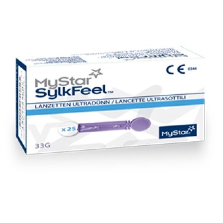 LANCETTE PUNGIDITO MYSTAR SYLKFEEL LANCETS 50 PEZZI 33 GAUGE