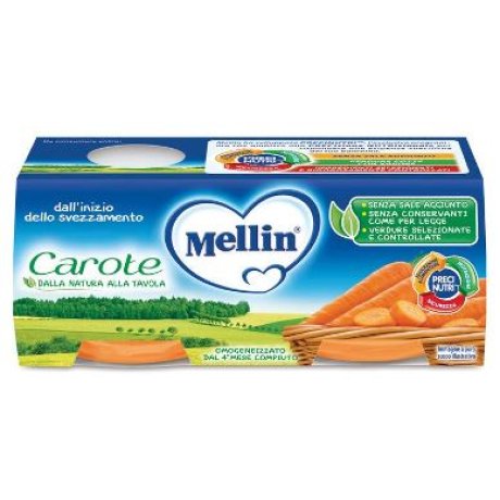 MELLIN OMOGENEIZZATO CAROTE 2 X 80 G MELLIN OMOGENEIZZATO CAROTE 2 X 80 G