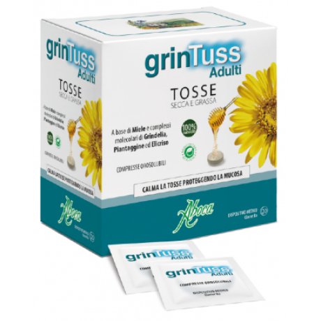 GRINTUSS ADULTI 20 COMPRESSE CON POLIRESIN 1,5 G