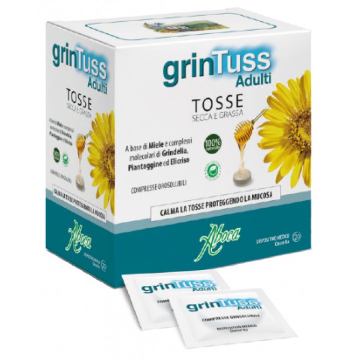 GRINTUSS ADULTI 20 COMPRESSE CON POLIRESIN 1,5 G