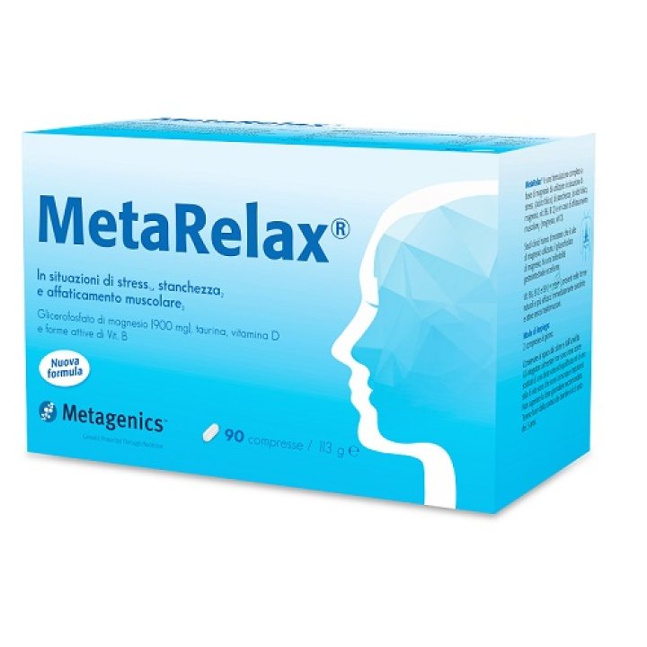 METARELAX NEW 90 COMPRESSE METAGENICS