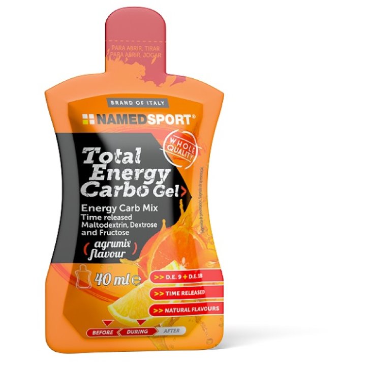 TOTAL ENERGY CARBO GEL AGRUMIX 40 ML