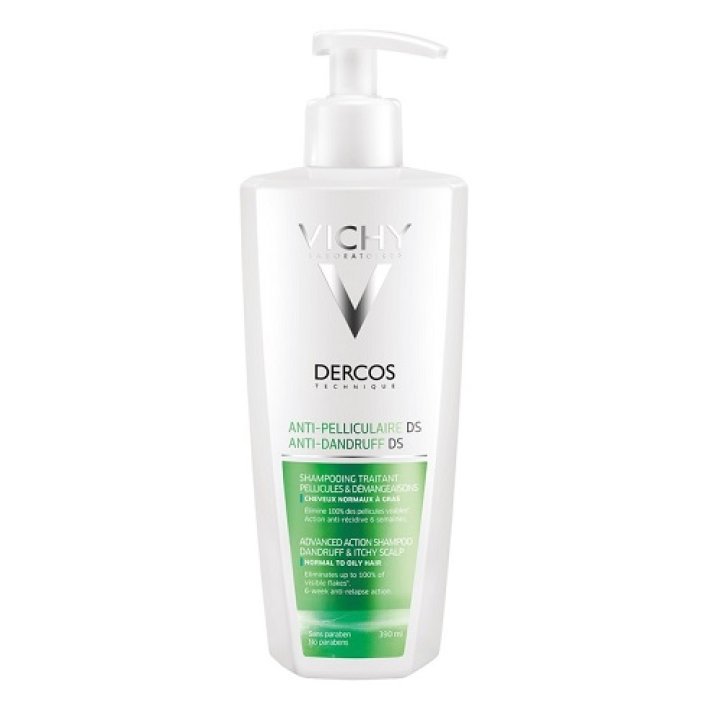 DERCOS SHAMPO ANTIFORFORA GRASSI 390 ML