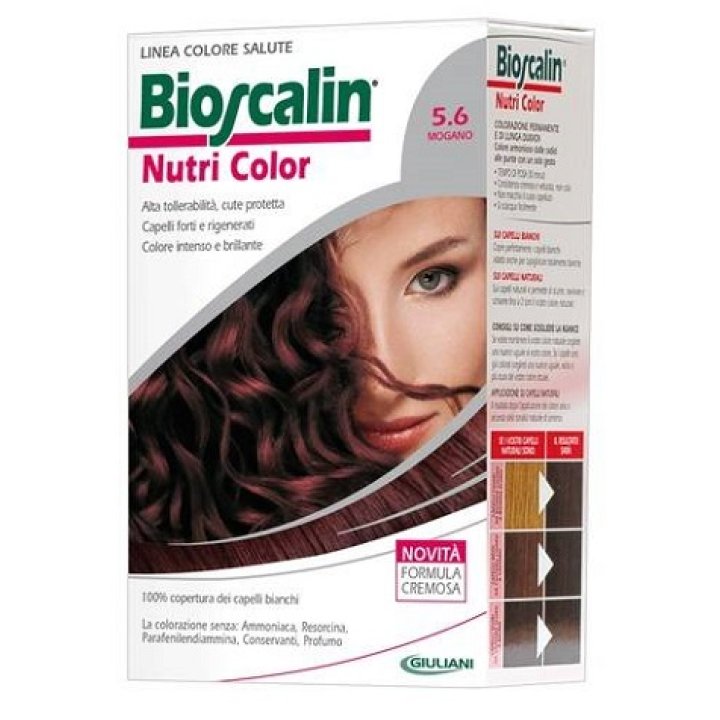 BIOSCALIN NUTRI COLOR 5,6 MOGANO SINCROB 124 ML