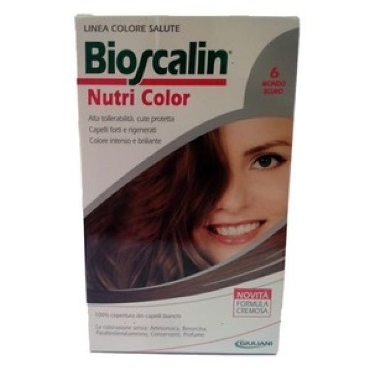 BIOSCALIN NUTRI COLOR 6 BIONDO SCURO SINCROB 124 ML