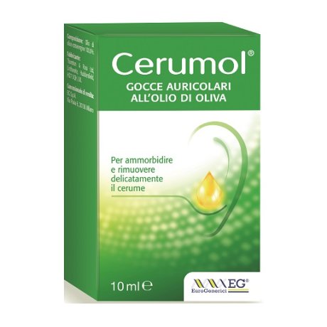 CERUMOL CCE AURICOLARI 10 ML