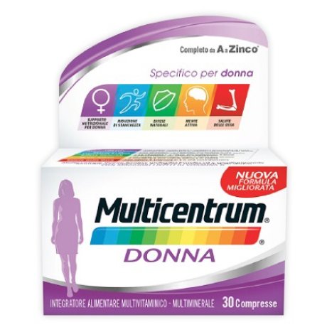 Multicentrum donna integratore alimentare - 30 compresse