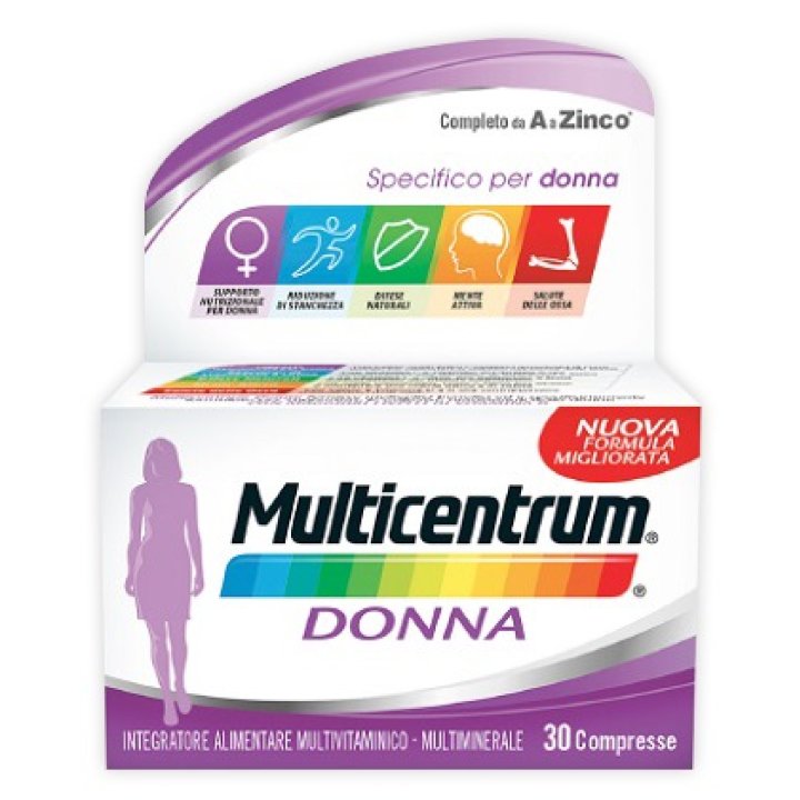 Multicentrum donna integratore alimentare - 30 compresse